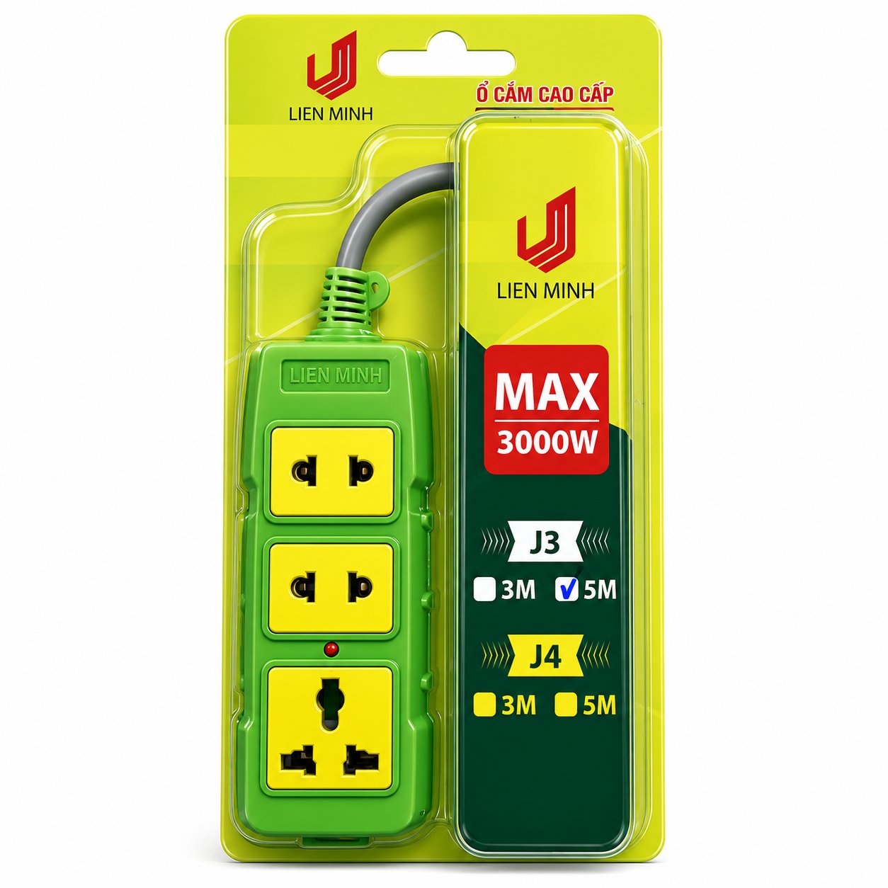 Ổ cắm 3000W LM J3-5M
